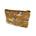 Retro Cowboy Gold Makeup Bag