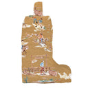 Retro Cowboy Gold Quilted Boot Bag