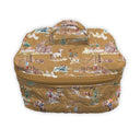 Retro Cowboy Gold Quilted Travel Case