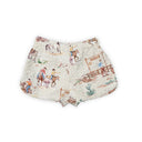 Retro Cowboy Quilted Scallop Shorts *Web Exclusive*