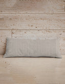 Retro Cowboy Peacock Quilted Oblong 14"x33" Pillow