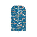 Retro Cowboy Peacock Quilted Garment Bag