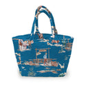 Retro Cowboy Peacock Quilted Handbag