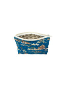 Retro Cowboy Peacock Makeup Bag