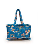 Retro Cowboy Peacock Tote
