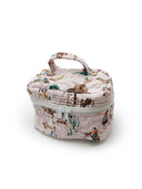 Retro Cowboy Pink Quilted Travel Case