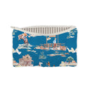 Retro Cowboy Peacock Makeup Bag