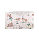 Retro Cowboy Pink Makeup Bag