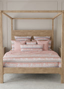 Riata Stripe Pink Quilt