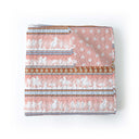 Riata Stripe Pink Baby Blanket