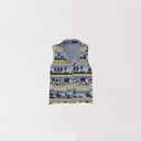 Riata Stripe Chambray Quilted Ruby Vest