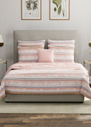 Riata Stripe Pink Quilt