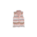 Riata Stripe Pink Quilted Ruby Vest