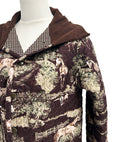 Riley Fields Burgundy Quilted Barn Jacket