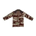 Riley Fields Burgundy Quilted Barn Jacket
