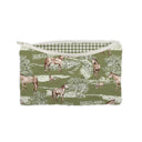 Riley Fields Olive Makeup Bag