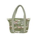 Riley Fields Olive Zipper Tote Bag