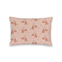 "Rodeo Queen" Rose Quilted Mini Pillow 8" x 12"