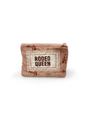 "Rodeo Queen" Rose Quilted Makeup Bag
