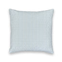 Rose Toile Blue Quilted 20" Pillow