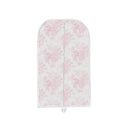 Rose Toile Pink Quilted Garment Bag