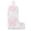 Rose Toile Pink Quilted Boot Bag