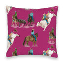 Roselynn Berry Quilted 20" Pillow