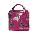 Roselynn Berry Quilted Handbag