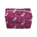 Roselynn Berry Quilted Makeup Bag