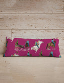 Roselynn Berry Quilted Oblong 14" x33" Pillow