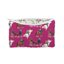Roselynn Berry Quilted Makeup Bag