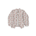 Rosey Floral White Quilted Bomber Jacket *Web Exclusive*