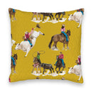 Roselynn Mustard Quilted 20" Pillow