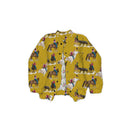 Roselynn Mustard Quilted Bomber Jacket *Web Exclusive*
