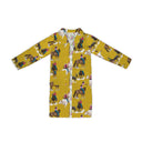 Roselynn Mustard Quilted Duster