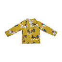 Roselynn Mustard Quilted Jacket