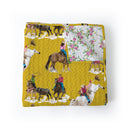 Roselynn Mustard Baby Blanket