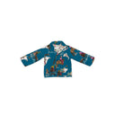 Roselynn Peacock Youth Quilted Snap Jacket