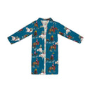 Roselynn Peacock Quilted Duster