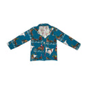 Roselynn Peacock Quilted Snap Jacket