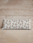 Roselynn Peacock Quilted Oblong 14" x33" Pillow