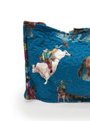 Roselynn Peacock Quilted Tote