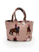 Roselynn Rose Quilted Handbag