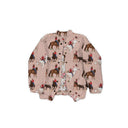 Roselynn Rose Quilted Bomber Jacket *Web Exclusive*