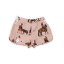 Roselynn Rose Scallop Shorts *Web Exclusive*