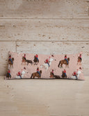 Roselynn Rose Quilted Oblong 14" x33" Pillow