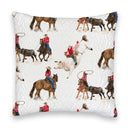 Roselynn White Quilted 20" Pillow