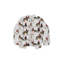 Roselynn White Quilted Bomber Jacket *Web Exclusive*