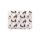 Roselynn White Quilted Pet Bed