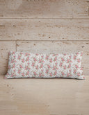 Roselynn White Quilted Oblong 14"x33" Pillow